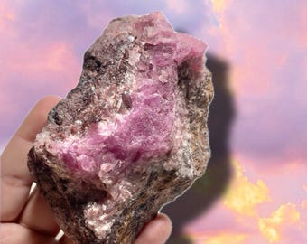 Pink Cobalto Calcite Specimens | Natural Raw Cobalto Calcite | Crystal Clusters | Cobaltoan Calcite Crystal