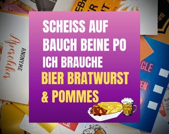 Malle Stickers 20 pcs. Party Celebration Bachelor Party Festival Accessories Stickers