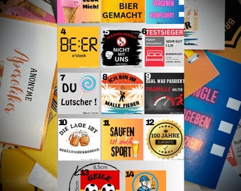 Malle Sticker Adhesive Sticker Carnival Bachelor Party Gift Ballermann Test Winner Sticker Party Celebration