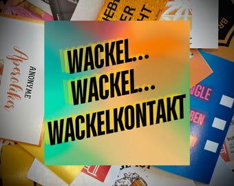 Malle Stickers 20 pcs. EXTRA LARGE! High gloss! Loose contact party celebration bachelor party carnival accessories stickers as a gift