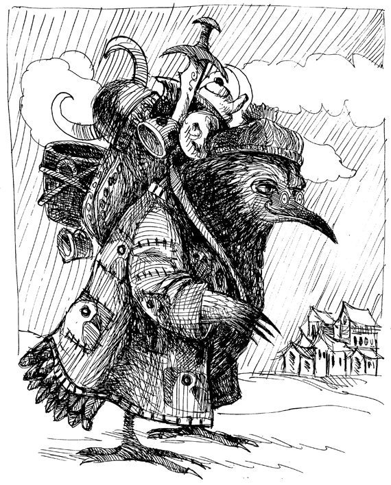 Junk Lady // Labyrinth Fan Art Pop Art Low Brow Art Etsy