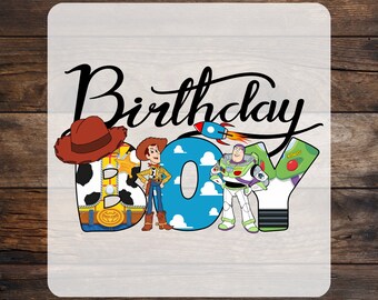 Disney Birthday Boy DTF Transfer, Family Birthday Party Ready To Press, Disneyworld