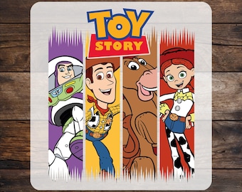 Toy Story Main Characters DTF Transfer, Kids Favorite Cartoon Ready To Press Dtf