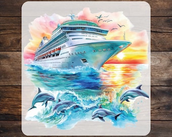 Summer Cruise Squad DTF Transfer: Family Vacation Ready to Press