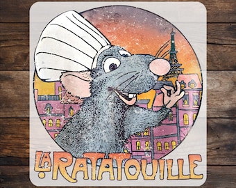 Ratatouille Remy Chef DTF Transfer - Disney Ready To Press