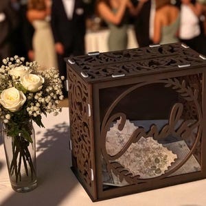 Scatola per biglietti di nozze, scatola dei ricordi, scatola dei ricordi di nozze, cartelli rustici per nozze, scatola dei ricordi di nozze, scatola di legno, scatola dei ricordi, scatola regalo per la sposa
