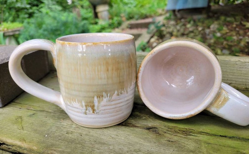 Handgemachte Keramiktassen, Keramiktassen, Keramik-Kaffeetassen, versandfertig Bild 5