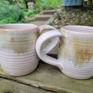 Handgemachte Keramiktassen, Keramiktassen, Keramik-Kaffeetassen, versandfertig Bild 2