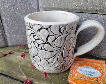 Hand Built Pottery Mugs, Ceramic mugs, Pottery Coffee Mugs, Mug for Tea, Beverage Mug Ready to Ship