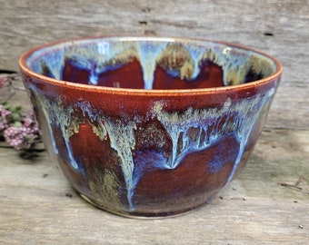 Serving Bowl, Chef Gift, Prep Bowl, Salad or Side Dish Vegetable Bowl, Pottery Bowl, Ready to Ship