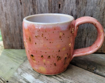 Pottery Mug, Coffee Mug, Mug For Tea, Hot Chocolate, Pottery Mug for Ice Cold Beer Ready to Ship