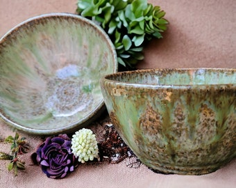 Pottery Serving Bowl, Chef Gift, Prep Bowl, Salad or Side Dish Vegetable Bowl, Ready to Ship