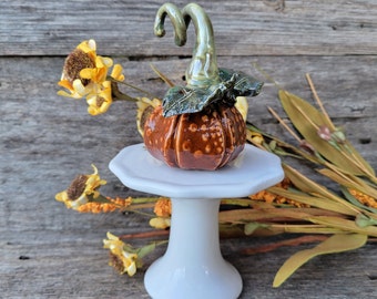 Pottery Pumpkins for Fall Decorating, Fall Decor, Mini Pumpkins, Whimsical Pumpkins, Autumn Decorating, Ready to Ship
