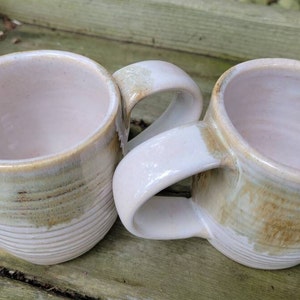 Handgemachte Keramiktassen, Keramiktassen, Keramik-Kaffeetassen, versandfertig Bild 6