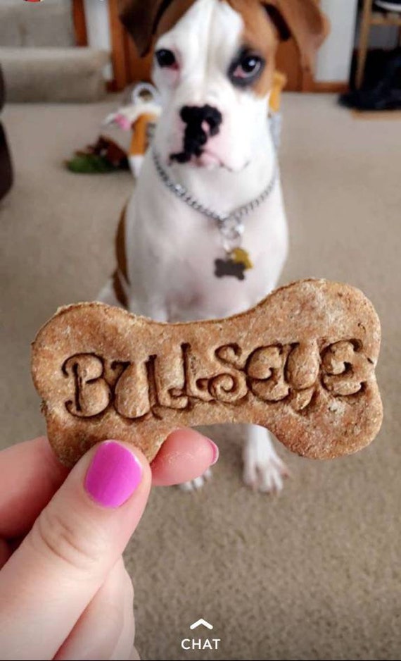 personalized dog biscuits