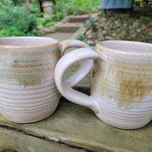 Handgemachte Keramiktassen, Keramiktassen, Keramik-Kaffeetassen, versandfertig Bild 7