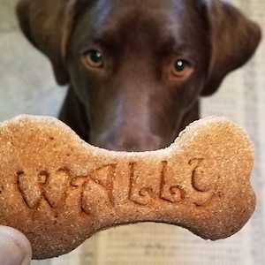 Personalized Dog Treats, Dog Biscuits, New Puppy Gift, Custom Cookies, Canine Treats Baked Fresh Homemade Gift Boxed