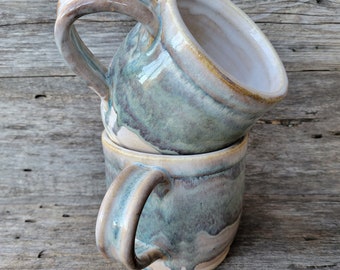 Handmade Pottery Mug, Ceramic Mug, Pottery Coffee Mug, Ready to Ship