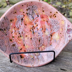 Pottery Jewelry Tray, Catch All Tray, Treat Plate, Ready to Ship image 1