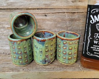 Fathers Day Shot Glass Cup, Saki Cup, Shooter Cup, Bridal Party Gift, Celebration Cup, Espresso Cup, Ready to Ship