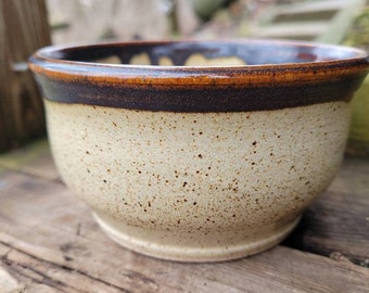 Rustic Handmade Pottery Bowl, Pottery Appetizer Dip Bowl, Condiment Bowl, Dressing Bowl Ready to Ship