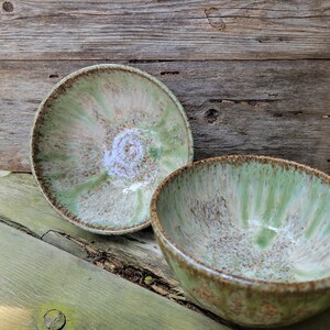 Pottery Serving Bowl, Chef Gift, Prep Bowl, Salad or Side Dish Vegetable Bowl, Ready to Ship image 5