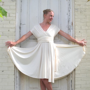 cotton infinity dress