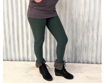 Fleece Leggings - Etsy Australia
