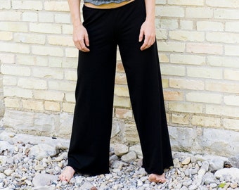 Organic Lounge Pants // Perfect Pajama Pants // Custom Loungewear // Versatile Sweatpants // Handmade in Michigan by Yana Dee