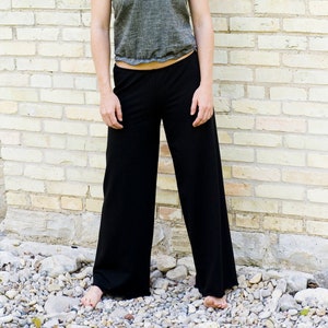 Organic Lounge Pants // Perfect Pajama Pants // Custom Loungewear // Versatile Sweatpants // Handmade in Michigan by Yana Dee