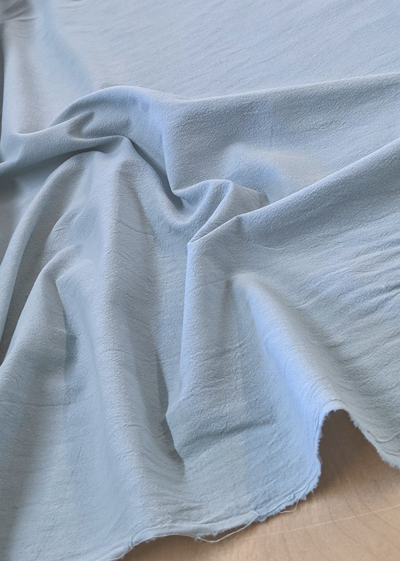 100 Organic Cotton Crepe Fabric by the Yard // Available in 6 Etsy