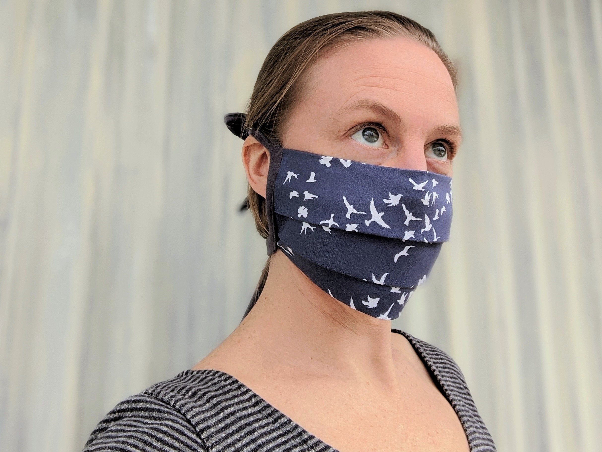 Organic Cotton Cloth Face Mask Etsy