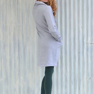 Extra Cozy Fleece Pocket Dress image 3