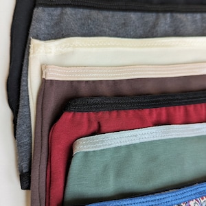 Brief Underwear - Organic Cotton Butter Knit Fabric - Made in the USA