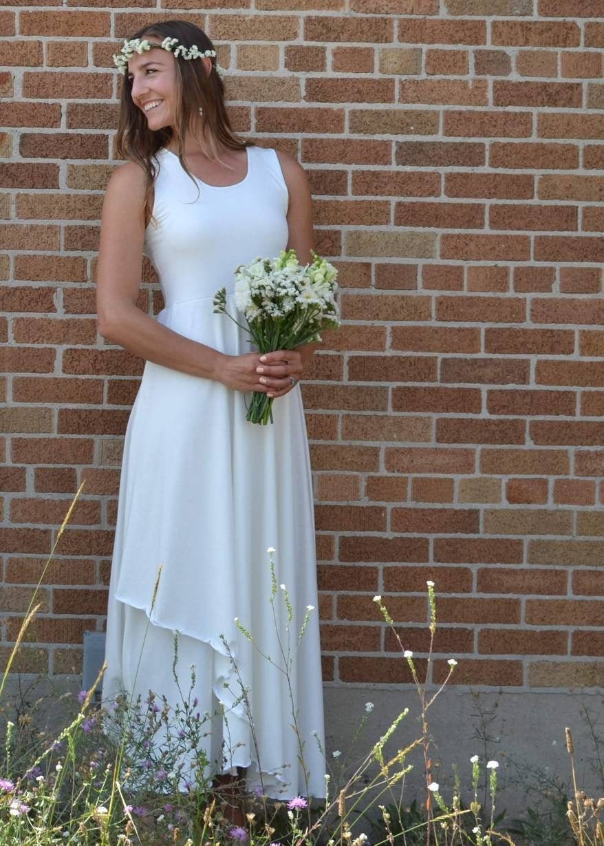 Organic Cotton Wedding Dress // Simple ...