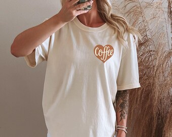 Coffee Lover Garment-Dyed T-Shirt: Cozy Casual Wear