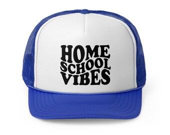 Gorra de camionero con ambiente de educación en casa: regalo para mamá maestra