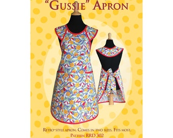 Gussie apron pattern