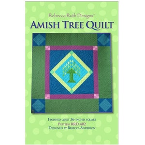 Amish Tree Quilt Sewing Pattern