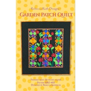 Garden Patch Quilt Pattern Wall Hanging pattern