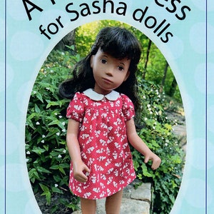 A Yoked Dress for Sash dolls