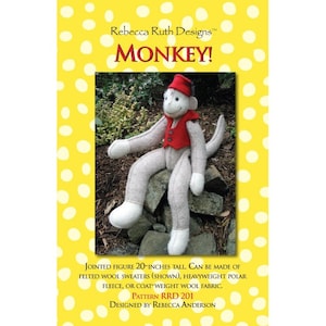 Monkey Soft Doll Pattern