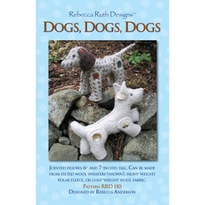 Dogs Soft Doll Toy Pattern