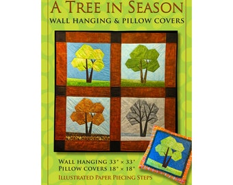 Trees in Season Wall Hanging and Pillow Covers