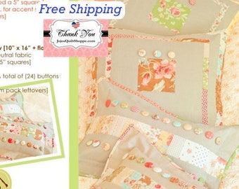 Pillow Duet Sewing Pattern with Full Color Instructions {Free Shipping} by Joanna Figueroa of Fig Tree Quilts & Co SKU FTQ 933