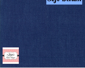 Moda Denim, 6.5 oz weight, Denim Blue,  100% Tight Woven Cotton Fabric by Moda Fabric SKU 12050 15
