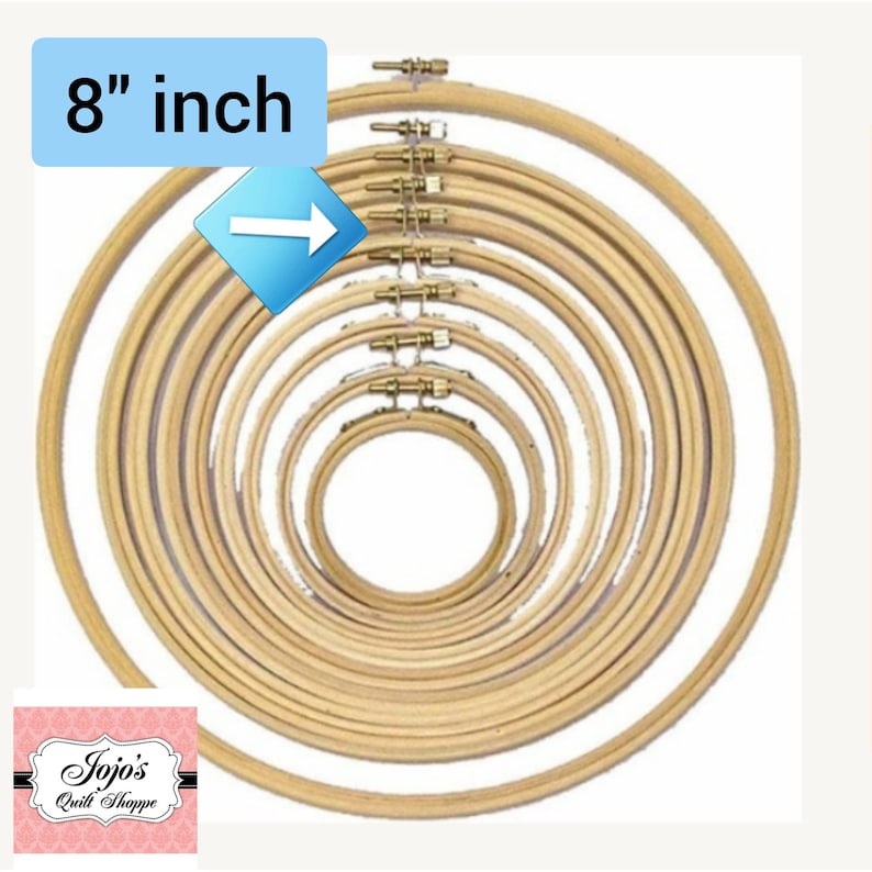 Embroidery/Needlework Hoop 8 inch by Colonial Needle Etsy