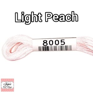Cosmo Lecien Seasons (8000’s) Variegated Embroidery{No.25) Floss/Thread 8.75 yards (8 meters) 6 strand skein, {Tie-Dye, Marbled} Pink #8004