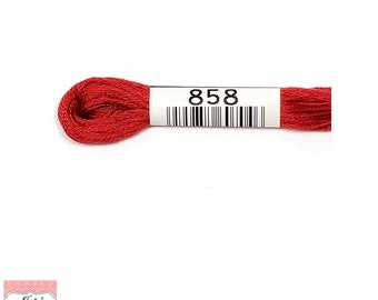 Cosmo Lecien Embroidery {No.25) Floss/Thread 8.75 yards (8 meters) 6 strand skein #2512 (Learn to Embroider- see Images) 858