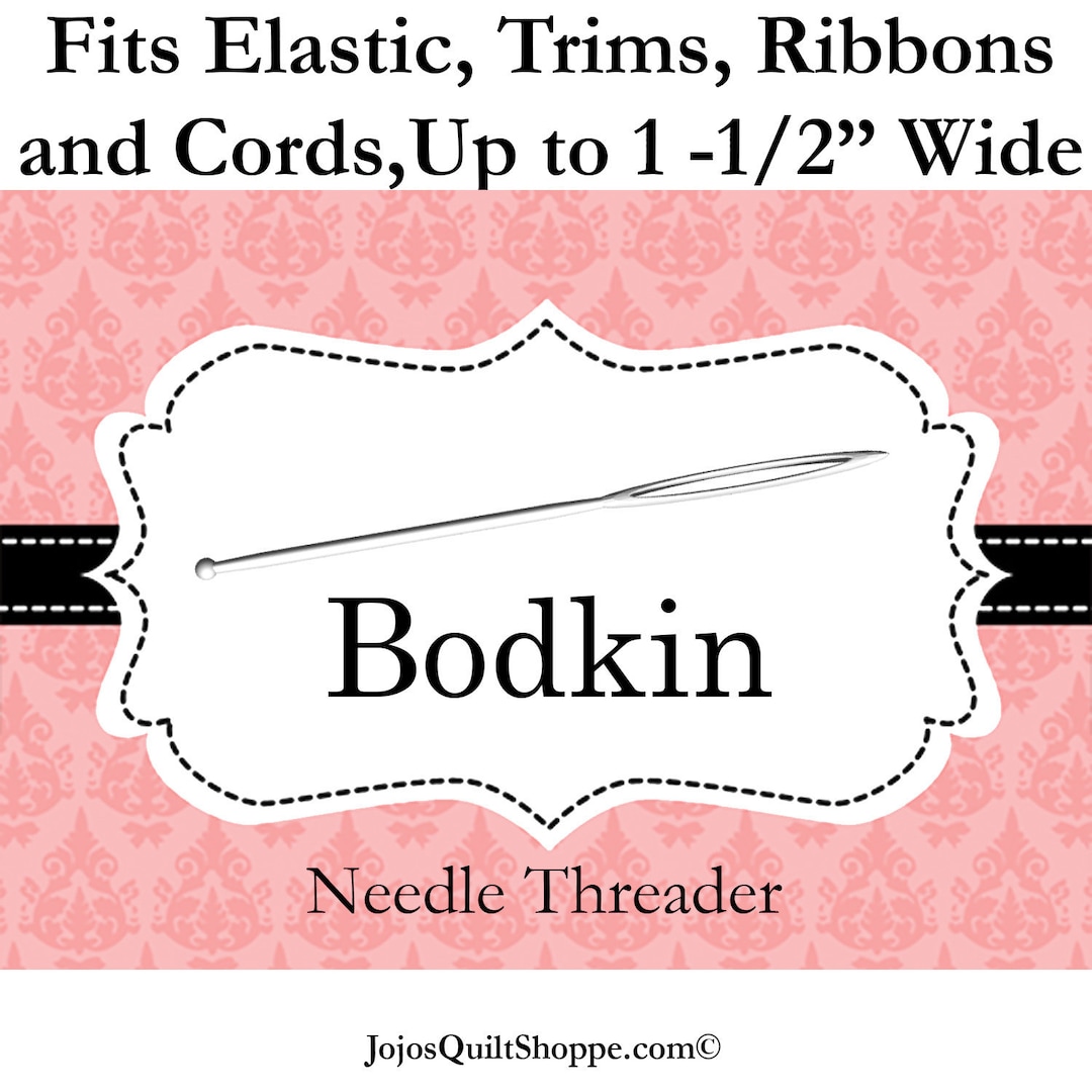 Subing Draw Bodkin Needle Threader With a Ball Point End, by Jojosquiltshoppe, Easy ...